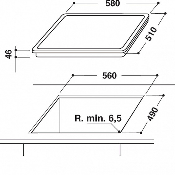 Варочная поверхность Hotpoint-Ariston HR 616 X купить с доставкой по Москве и Московской области в интернет-магазине АваТехно