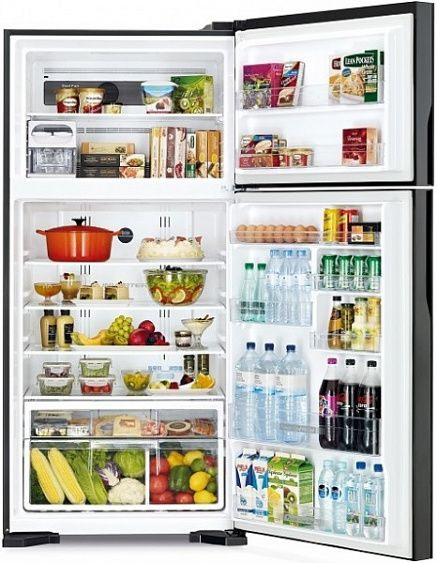 Холодильник HITACHI r-vg662 pu3 gbk купить с доставкой по Москве и Московской области в интернет-магазине АваТехно