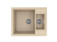 Кухонная мойка FLORENTINA Липси 620К бежевый (20.465.D0620.104)