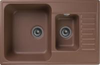 Кухонная мойка GRANFEST QUARZ GF-Z 21К терракот