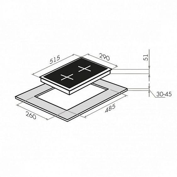 Встраиваемая газовая варочная панель Maunfeld EGHG.31.33CW/G Встраиваемая газовая варочная панель Maunfeld EGHG.31.33CW/G купить с доставкой по Москве и Московской области в интернет-магазине АваТехно