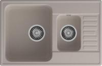 Кухонная мойка GRANFEST QUARZ GF-Z 21К песочный