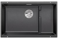 Кухонная мойка Blanco SUBLINE 700-U Level SILGRANIT отводная арматура InFino® антрацит гранит 523538