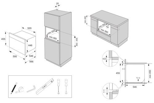 Духовой шкаф GORENJE GCM 812 X купить с доставкой по Москве и Московской области в интернет-магазине АваТехно
