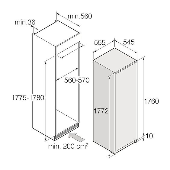 МОРОЗИЛЬНАЯ КАМЕРА ASKO FN31831I купить с доставкой по Москве и Московской области в интернет-магазине АваТехно