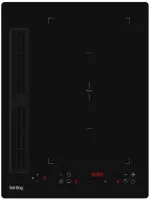 Индукционная панель с вытяжкой Korting HIBH 40980 NB
