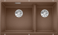Кухонная мойка Blanco SUBLINE 430/270-U мускат c отв.арм. InFino (арт.523159)