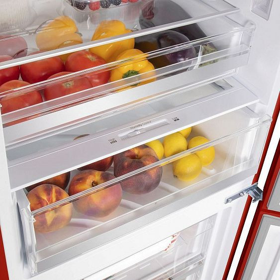 Холодильник MAUNFELD MFF200NFR купить с доставкой по Москве и Московской области в интернет-магазине АваТехно