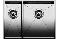 Кухонная мойка BLANCO zerox 340/180-u чаша справа (517255)