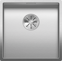 Кухонная мойка BLANCO CLARON 400-IF Durinox® отводная арматура InFino®нержавеющая сталь Durinox 523389