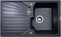 Кухонная мойка ZIGMUND & SHTAIN kaskade 800(темная скала)