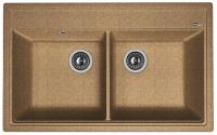 Кухонная мойка FLORENTINA липси 820 коричневый (20.370.E0820.105)