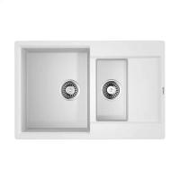 Кухонная мойка OMOIKIRI Daisen 78-2T-WH (4993530)