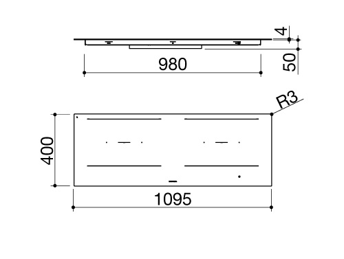 Варочная поверхность BARAZZA 1PIDC120N купить с доставкой по Москве и Московской области в интернет-магазине АваТехно