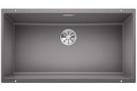 Кухонная мойка Blanco SUBLINE 800-U отводная арматура InFino® алюметаллик гранит 523143