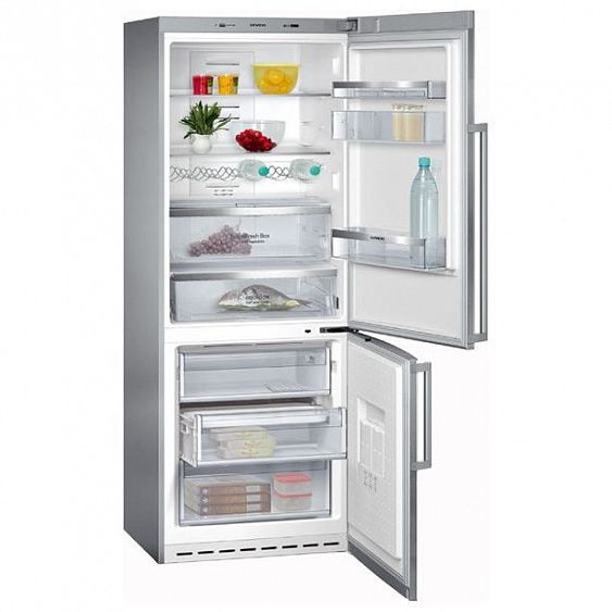 Холодильник Siemens KG46NH70 нержавеющая сталь купить с доставкой по Москве и Московской области в интернет-магазине АваТехно