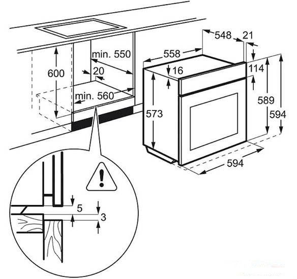 Духовой шкаф ELECTROLUX eoc 5751 aav купить с доставкой по Москве и Московской области в интернет-магазине АваТехно