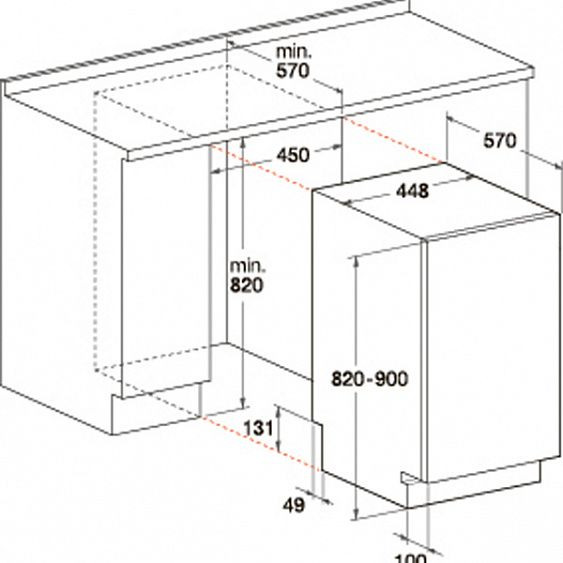 Посудомоечная машина HOTPOINT-ARISTON ltf 11m116 eu купить с доставкой по Москве и Московской области в интернет-магазине АваТехно
