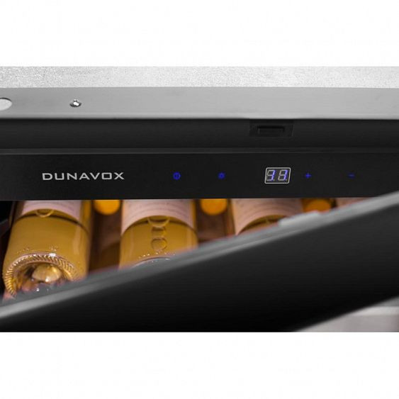 Винный шкаф DUNAVOX DAB-26.60B.TO купить с доставкой по Москве и Московской области в интернет-магазине АваТехно