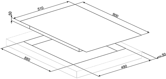 Индукционная варочная панель Smeg SIM693WLDR купить с доставкой по Москве и Московской области в интернет-магазине АваТехно