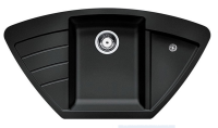 Кухонная мойка ZIGMUND & SHTAIN ECKIG 900 ЧЕРНЫЙ БАЗАЛЬТ