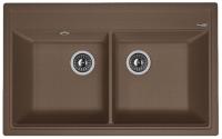 Кухонная мойка FLORENTINA липси 820 мокко (20.370.E0820.303)