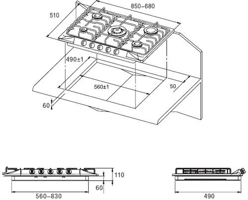 Поверхность KUPPERSBERG fv 9 tg  x купить с доставкой по Москве и Московской области в интернет-магазине АваТехно