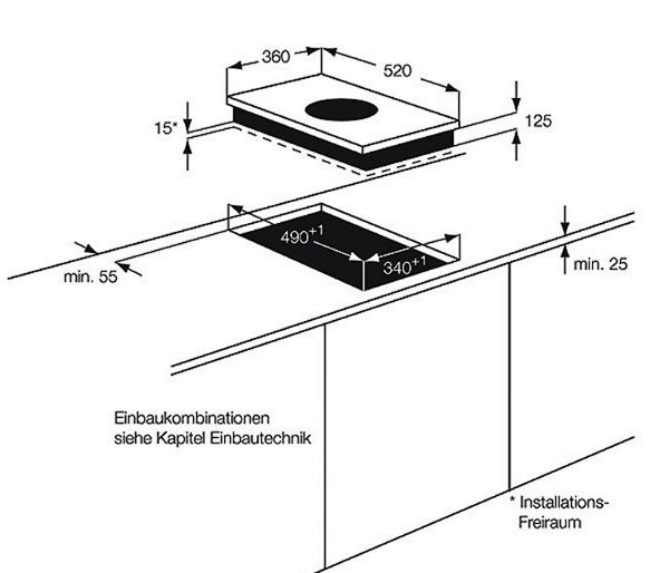 Поверхность AEG hc 451500 eb купить с доставкой по Москве и Московской области в интернет-магазине АваТехно