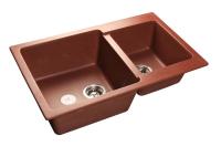 Кухонная мойка GRANFEST Practic GF-P780K красный марс