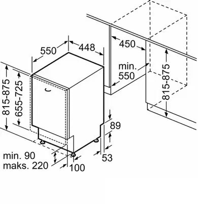Встраиваемая посудомоечная машина Bosch SPV6ZMX17E купить с доставкой по Москве и Московской области в интернет-магазине АваТехно