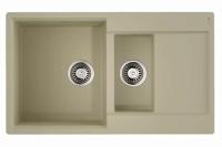 Кухонная мойка OMOIKIRI Daisen 86-2-BE (4993471) Artgranit/ваниль