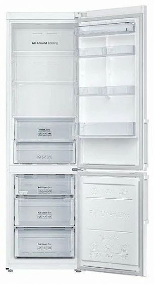 Холодильник Samsung RB37J5300WW белый купить с доставкой по Москве и Московской области в интернет-магазине АваТехно