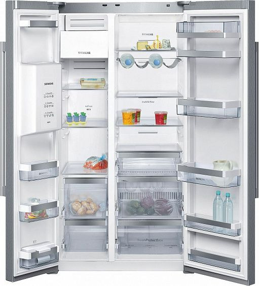 Холодильник Siemens KA62DS21 серебристый купить с доставкой по Москве и Московской области в интернет-магазине АваТехно
