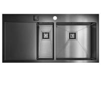 Кухонная мойка OMOIKIRI Akisame 100-2-GM-R  (4993104)