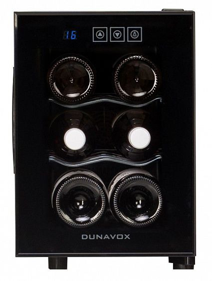 Винный шкаф DUNAVOX  thermo dx-6.16sc купить с доставкой по Москве и Московской области в интернет-магазине АваТехно