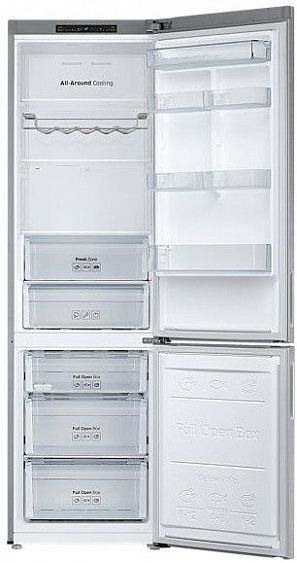 Холодильник Samsung RB37J5010SA серебристый купить с доставкой по Москве и Московской области в интернет-магазине АваТехно