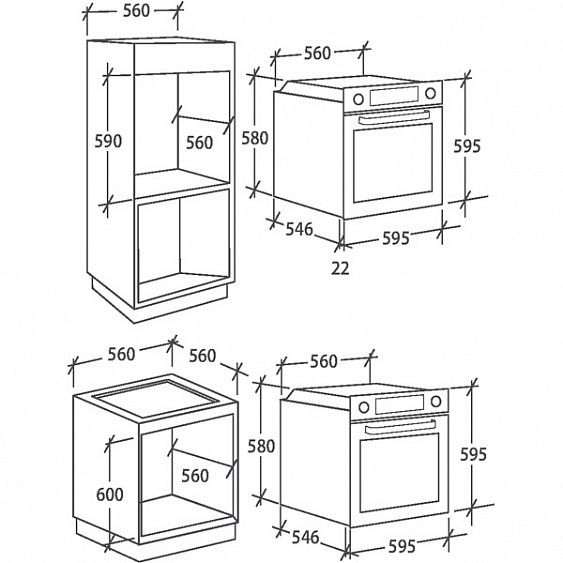 Духовой шкаф Candy FCP 612 N купить с доставкой по Москве и Московской области в интернет-магазине АваТехно