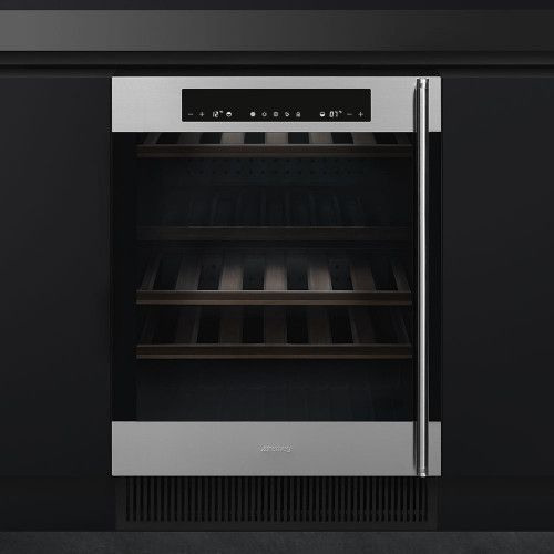 Винный шкаф SMEG CVI338XS купить с доставкой по Москве и Московской области в интернет-магазине АваТехно