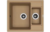 Кухонная мойка FLORENTINA Липси 580К капучино (20.210.D0580.306)