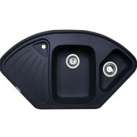 Кухонная мойка ZIGMUND & SHTAIN eckig 1000.2 черный базальт