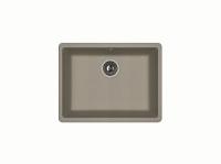 Кухонная мойка FLORTEK Ринг 500 серый шелк (24.050.D0500.307)