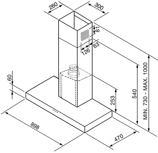Вытяжка SMEG KS912SXE2 купить с доставкой по Москве и Московской области в интернет-магазине АваТехно
