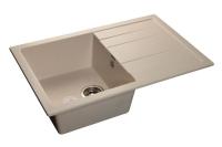 Кухонная мойка GRANFEST Quadro GF-Q780L бежевый