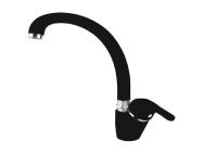 Смеситель FLORENTINA омега AV антрацит (33.24Н.1110.302)