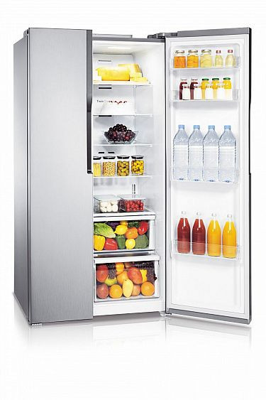 Холодильник side by side SAMSUNG rs-552 nruasl серебристый купить с доставкой по Москве и Московской области в интернет-магазине АваТехно