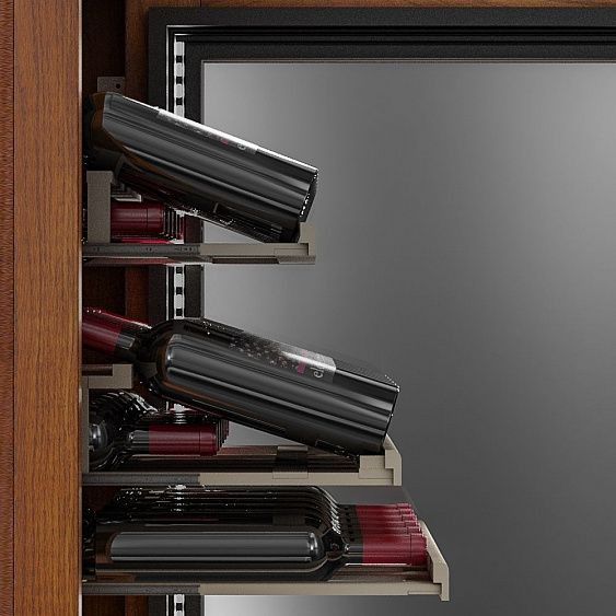 Винный шкаф COLDVINE C66-WB1 (Modern) купить с доставкой по Москве и Московской области в интернет-магазине АваТехно