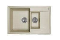 Кухонная мойка FLORTEK Консул 760К грей (23.025.D0760.305)