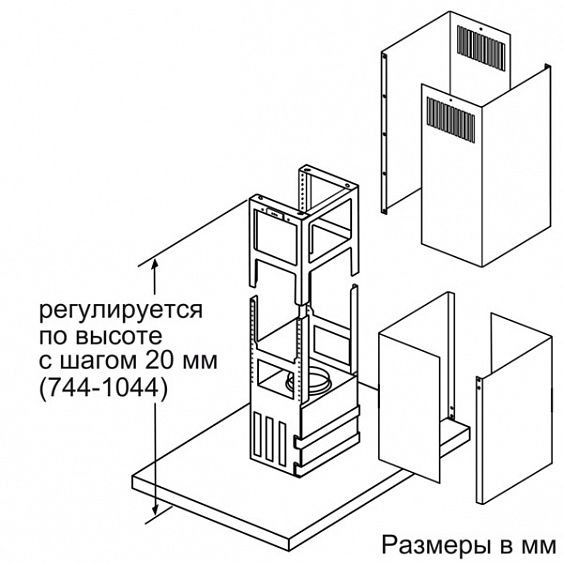 Вытяжка NEFF i79mt64n1 купить с доставкой по Москве и Московской области в интернет-магазине АваТехно