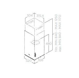 Вытяжка ELICA HAIKU ISLAND IX/A/32 купить с доставкой по Москве и Московской области в интернет-магазине АваТехно