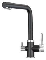 Смеситель GRANULA GR-2015 шварц